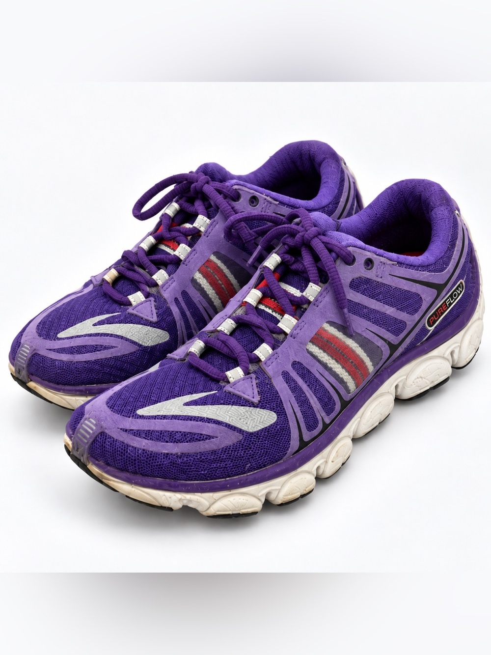 Brooks Purple Women's Running Shoes with White Accents